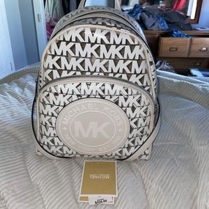 COPY - Micheal book-bag clear and white